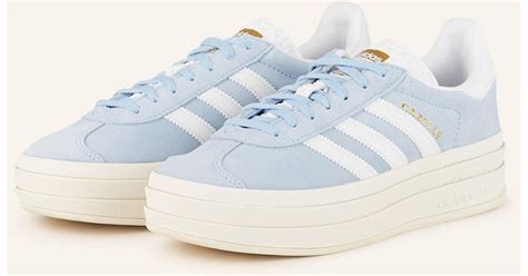 adidas schuhe gazelle hellblau|gazelle bold schuhe blau.